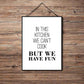 In This Kitchen We Can't Cook - Kitchen Poster - Classic Posters
