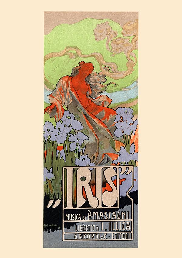 Iris - 1898 - Art Nouveau - Classic Posters
