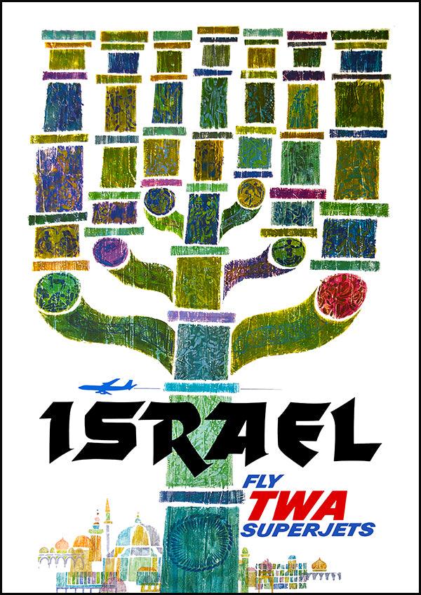 ISRAEL - Vintage Travel Poster - Classic Posters