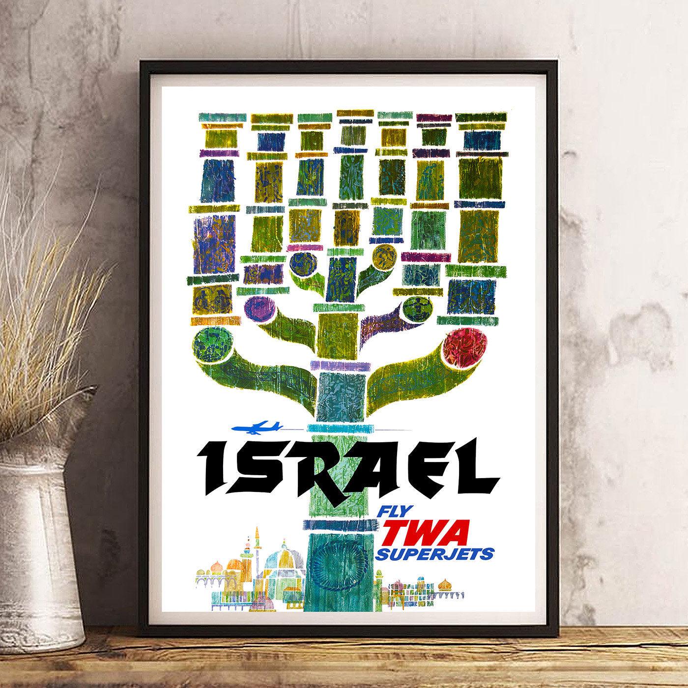 ISRAEL - Vintage Travel Poster - Classic Posters