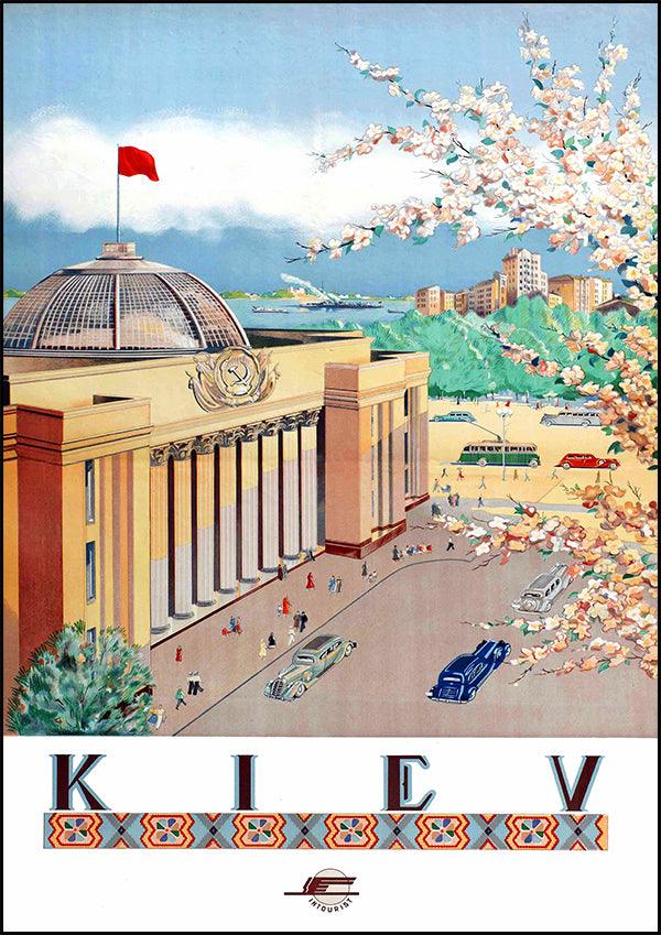 KIEV - Vintage Travel Poster - Classic Posters