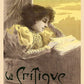 La Critique - 1892 - Art Nouveau - Classic Posters