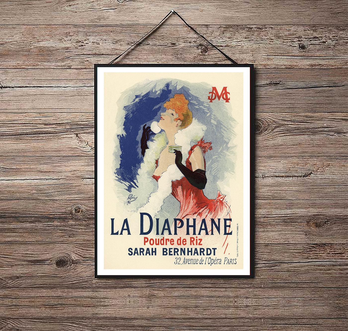 La Diaphane - 1898 - Art Nouveau - Classic Posters