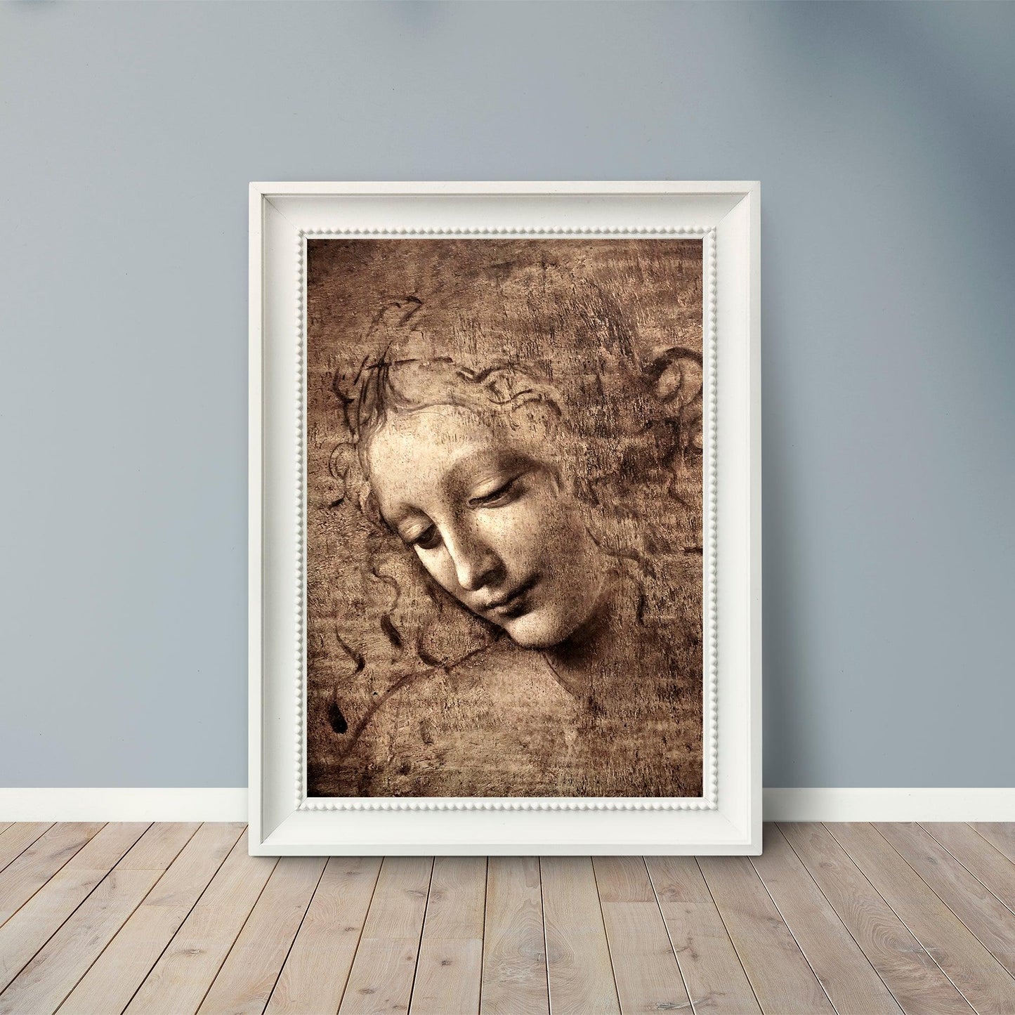 La Scapigliata - 1508 - Leonardo da Vinci - Fine Art Print - Classic Posters