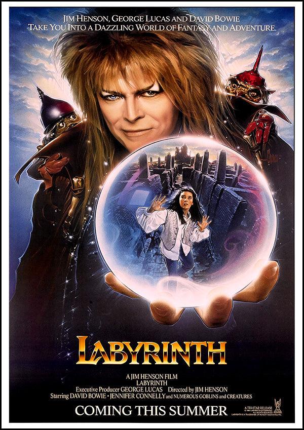 Labyrinth - 1986 - Classic Movie Poster - Classic Posters