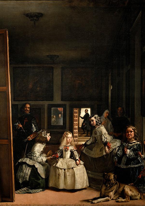 Las Meninas - 1656 - Diego Velazquez - Fine Art Print - Classic Posters