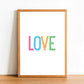LOVE - Inspirational Print - Classic Posters