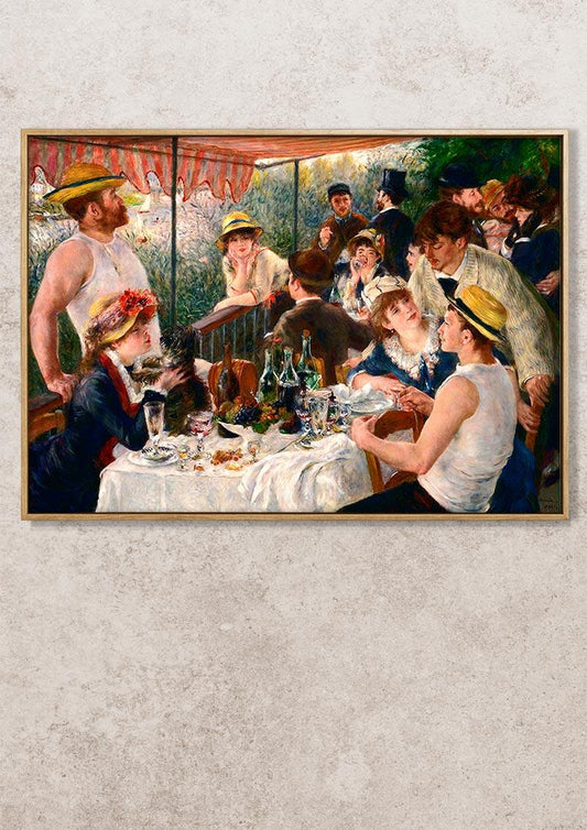 Luncheon of the Boating Party - 1881 - Renoir - Fine Art Print - Classic Posters