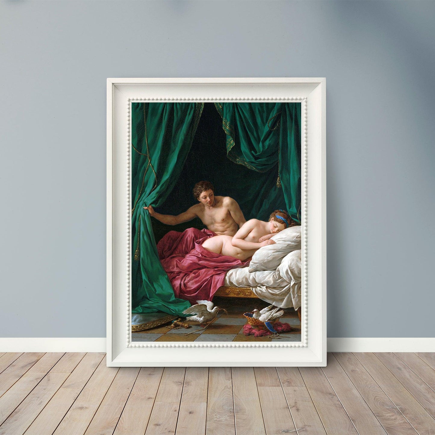 Mars & Venus - 1770 - Louis-Jean-François Lagrenée - Fine Art Print - Classic Posters