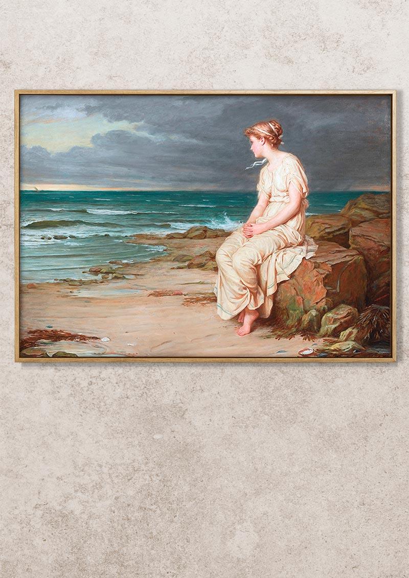 Miranda - 1875 - John William Waterhouse - Fine Art Print - Classic Posters