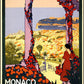 MONACO - Vintage Travel Poster - Classic Posters
