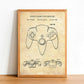 NINTENDO CONTROLLER - Patent Poster - Classic Posters