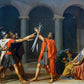 Oath of the Horatii - 1784 - Jacques-Louis David - Fine Art Print - Classic Posters