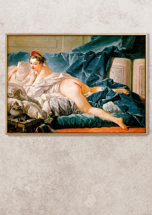 Odalisque - 1749 - Francois Boucher - Fine Art Print - Classic Posters