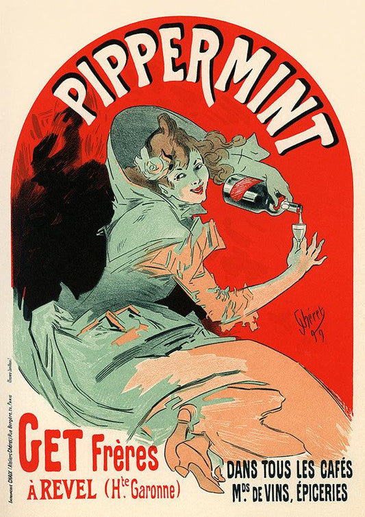 Pippermint - 1894 - Art Nouveau - Classic Posters