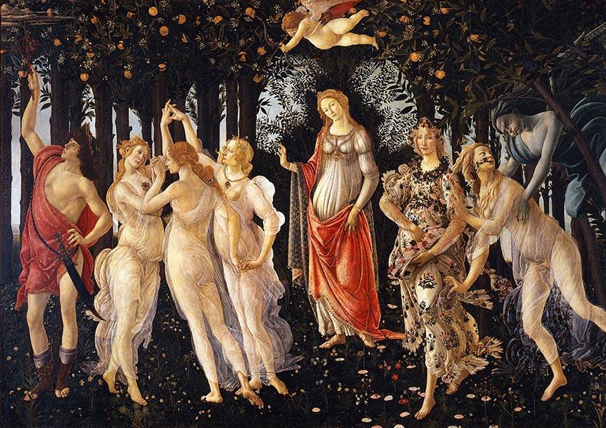 Primavera - 1480 - Botticelli - Fine Art Print - Classic Posters