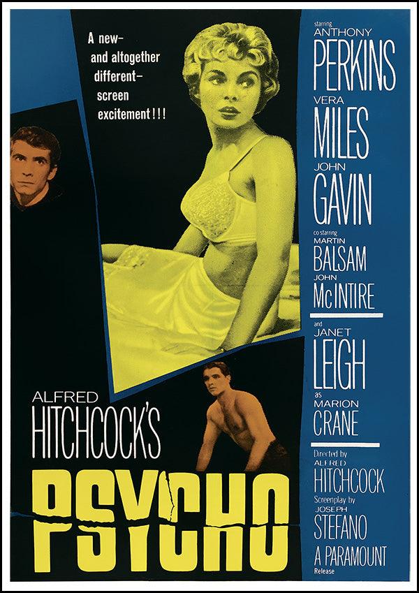 Psycho - 1960 - Classic Movie Poster - Classic Posters