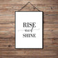 Rise And Shine - Kitchen Poster - Classic Posters