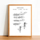 Safety Razor - Bathroom Patent Poster - Classic Posters