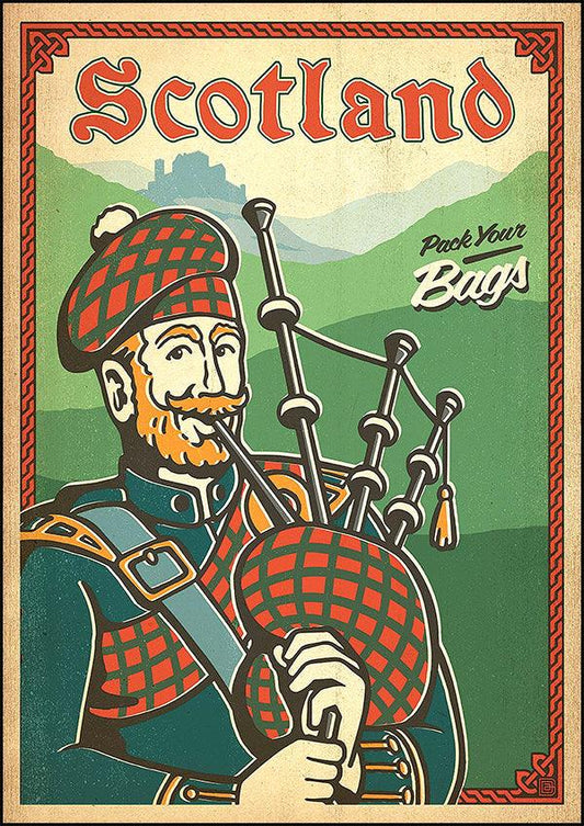 SCOTLAND - Vintage Travel Poster - Classic Posters