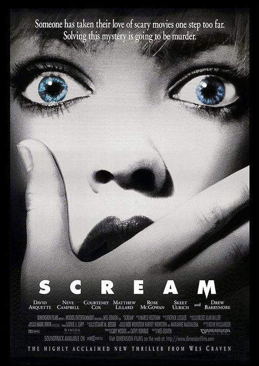 Scream - 1996 - Classic Movie Poster - Classic Posters