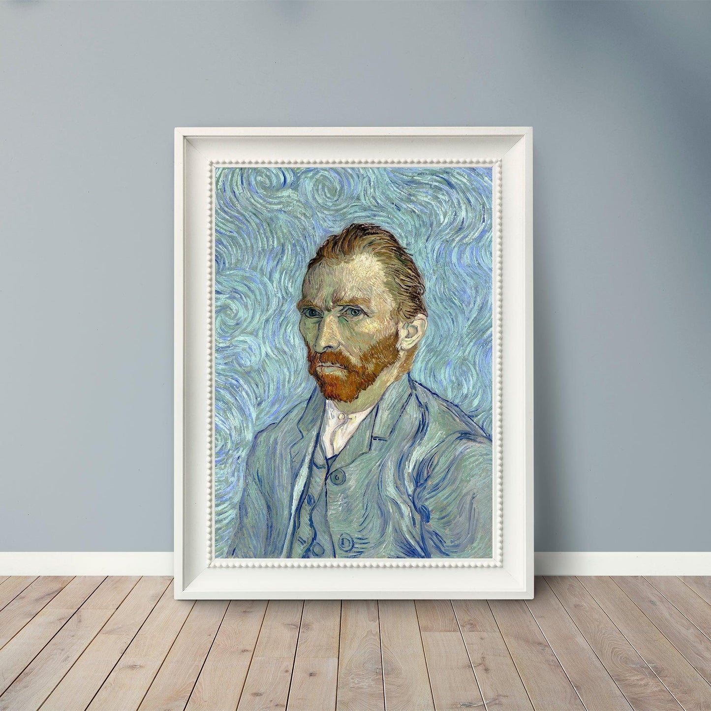 Self-portrait - 1889 - Vincent van Gogh - Fine Art Print - Classic Posters