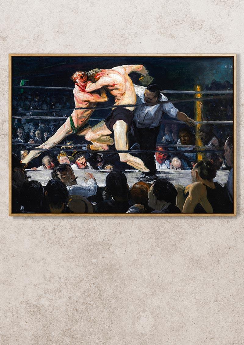 Stag at Sharkey's - 1909 - George Wesley Bellows - Fine Art Print - Classic Posters