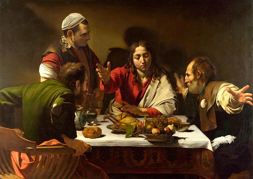 Supper at Emmaus - 1601 - Caravaggio - Fine Art Print - Classic Posters