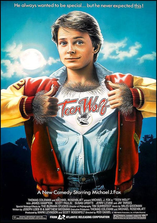 Teen Wolf - 1985 - Classic Movie Poster - Classic Posters