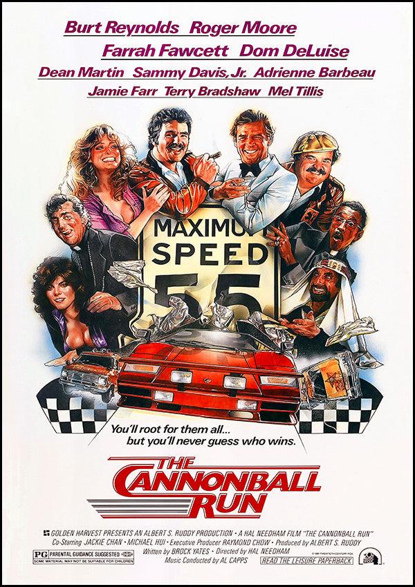 The Cannonball Run - 1981 - Classic Movie Poster - Classic Posters