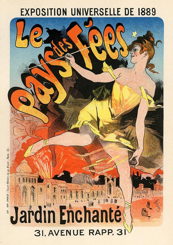 The Exposition Universelle - 1889 - Art Nouveau - Classic Posters