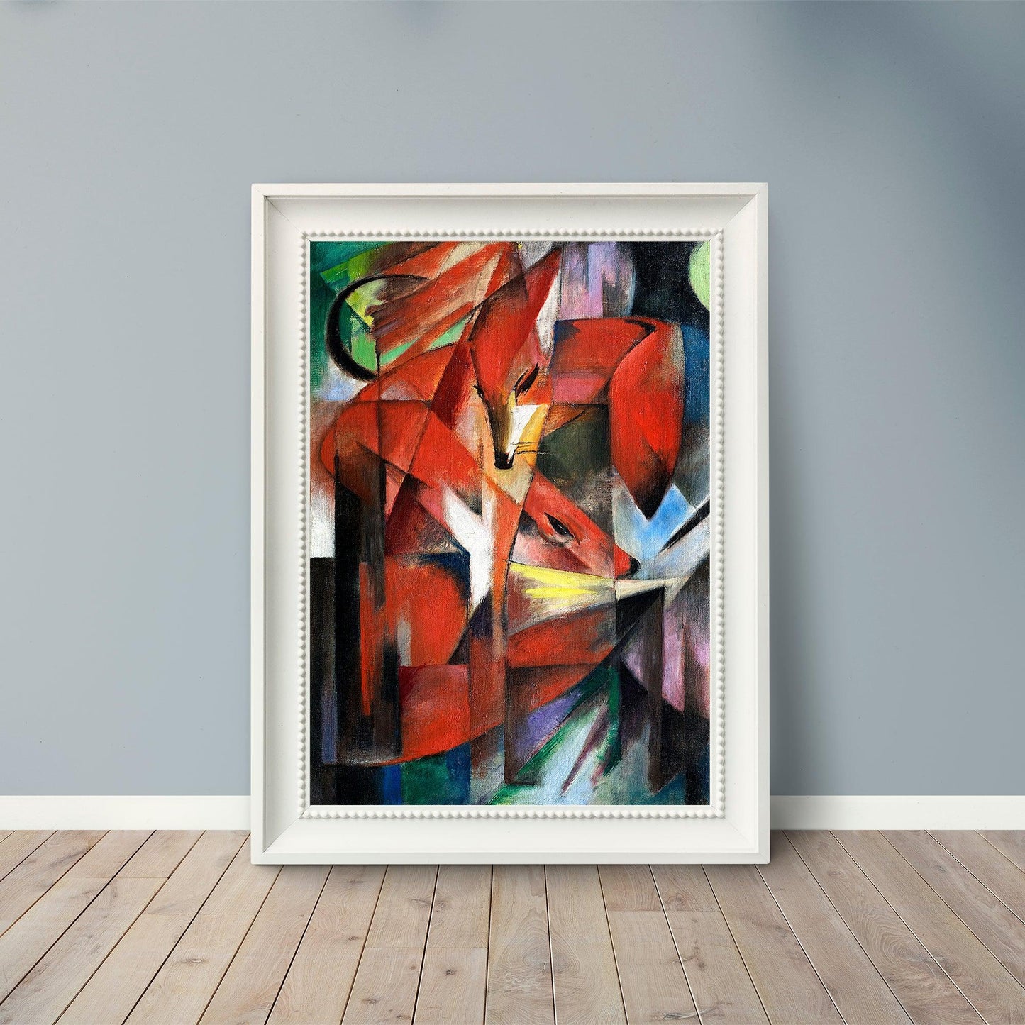 The Foxes - 1913 - Franz Marc - Fine Art Print - Classic Posters