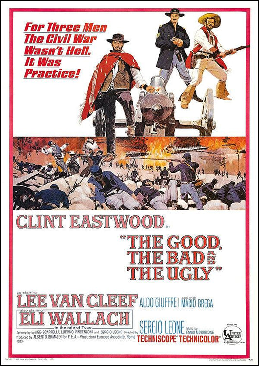 The Good, the Bad and the Ugly - 1966 - Classic Movie Poster - Classic Posters