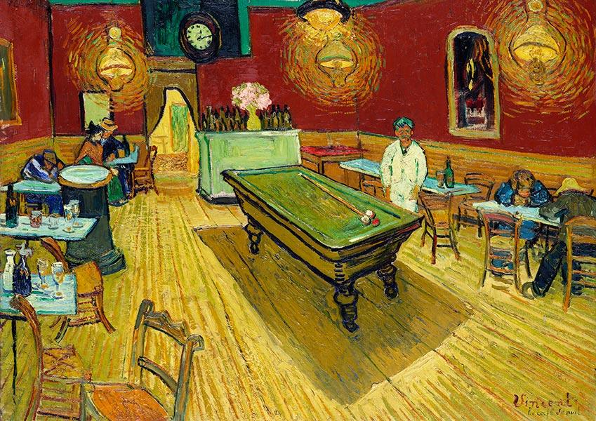 The Night Café - 1888 - Vincent van Gogh - Fine Art Print - Classic Posters