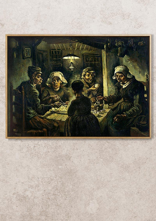 The Potato Eaters - 1885 - Vincent van Gogh - Fine Art Print - Classic Posters