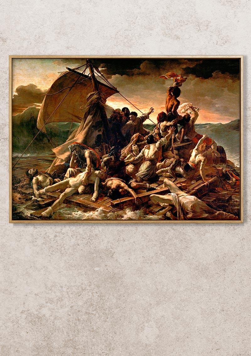 The Raft of the Medusa - 1819 - Theodore Gericault - Fine Art Print - Classic Posters