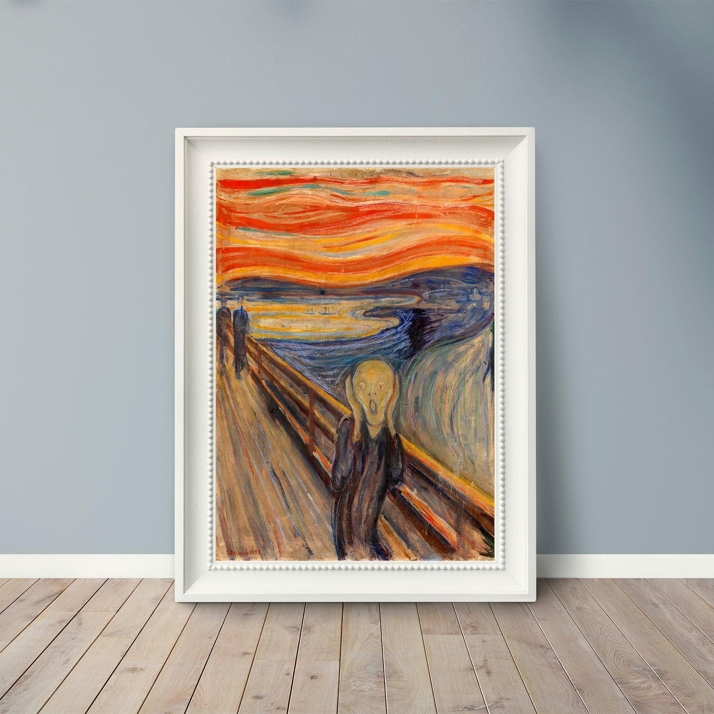 The Scream (Oil Tempera) - 1893 - Edvard Munch - Fine Art Print - Classic Posters