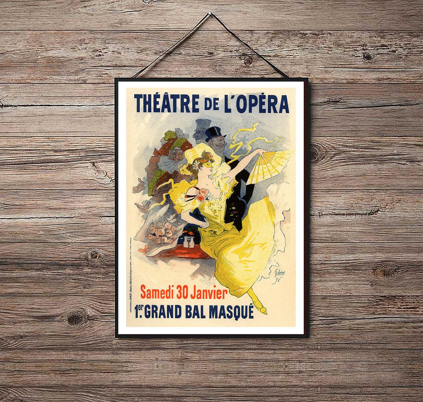 Theatre de l'Opera - 1896 - Art Nouveau - Classic Posters