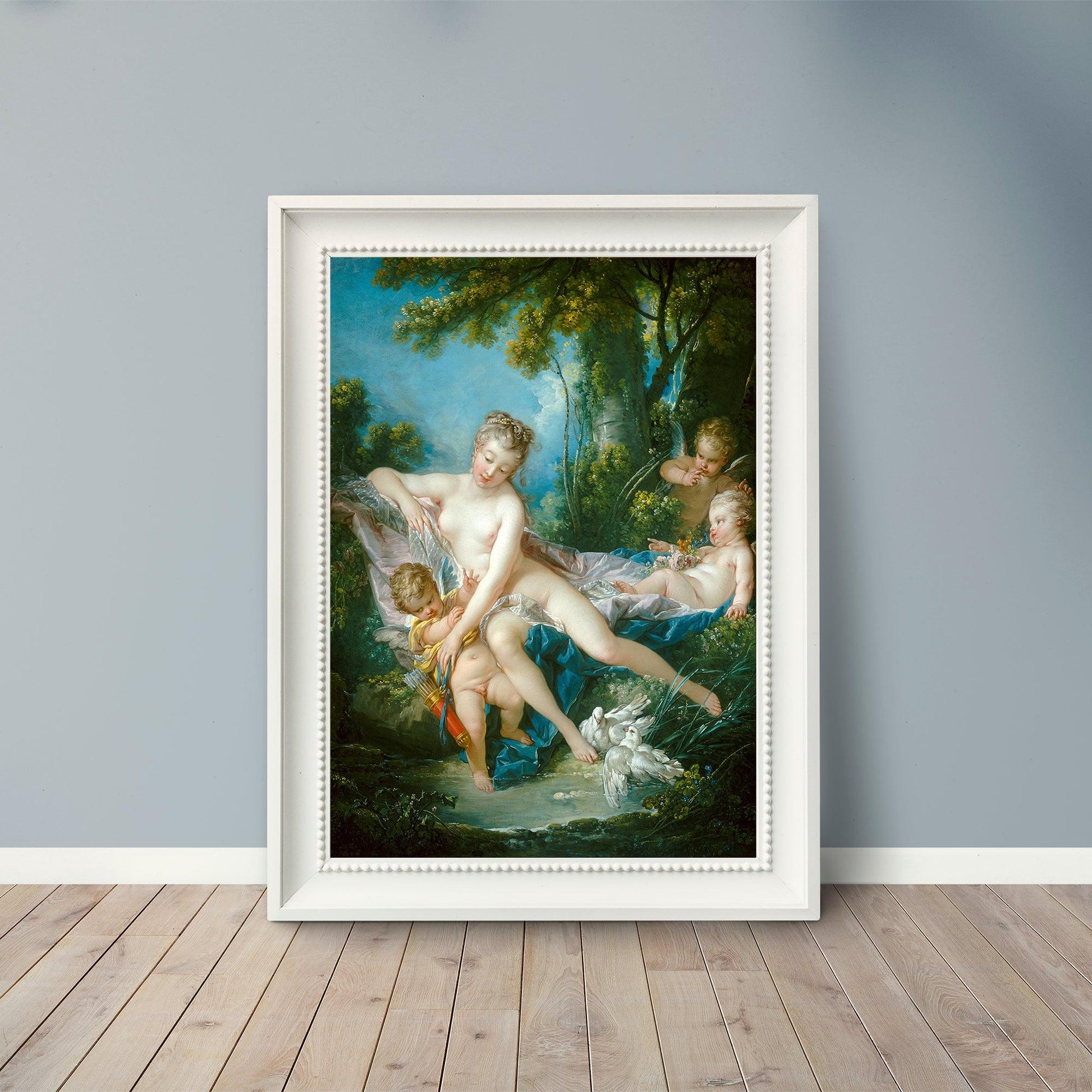 Venus Consoling Love - 1751 - François Boucher - Fine Art Print - Classic Posters