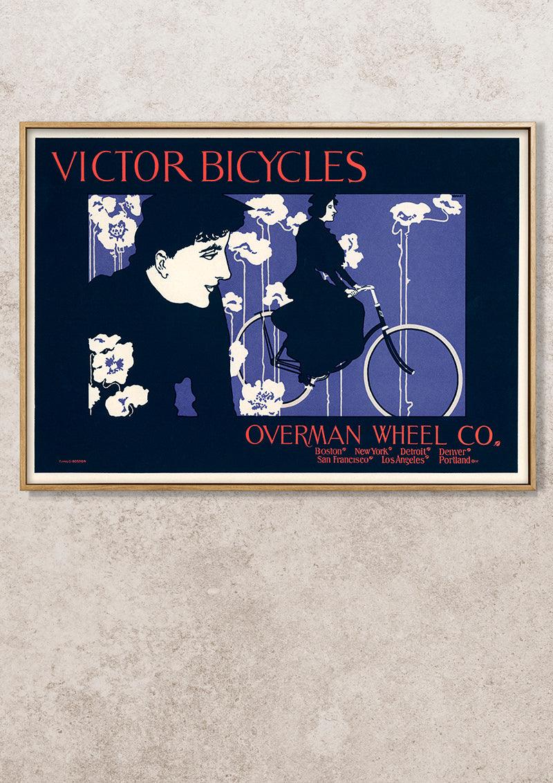 Victor Bicycles - 1896 - Art Nouveau - Classic Posters