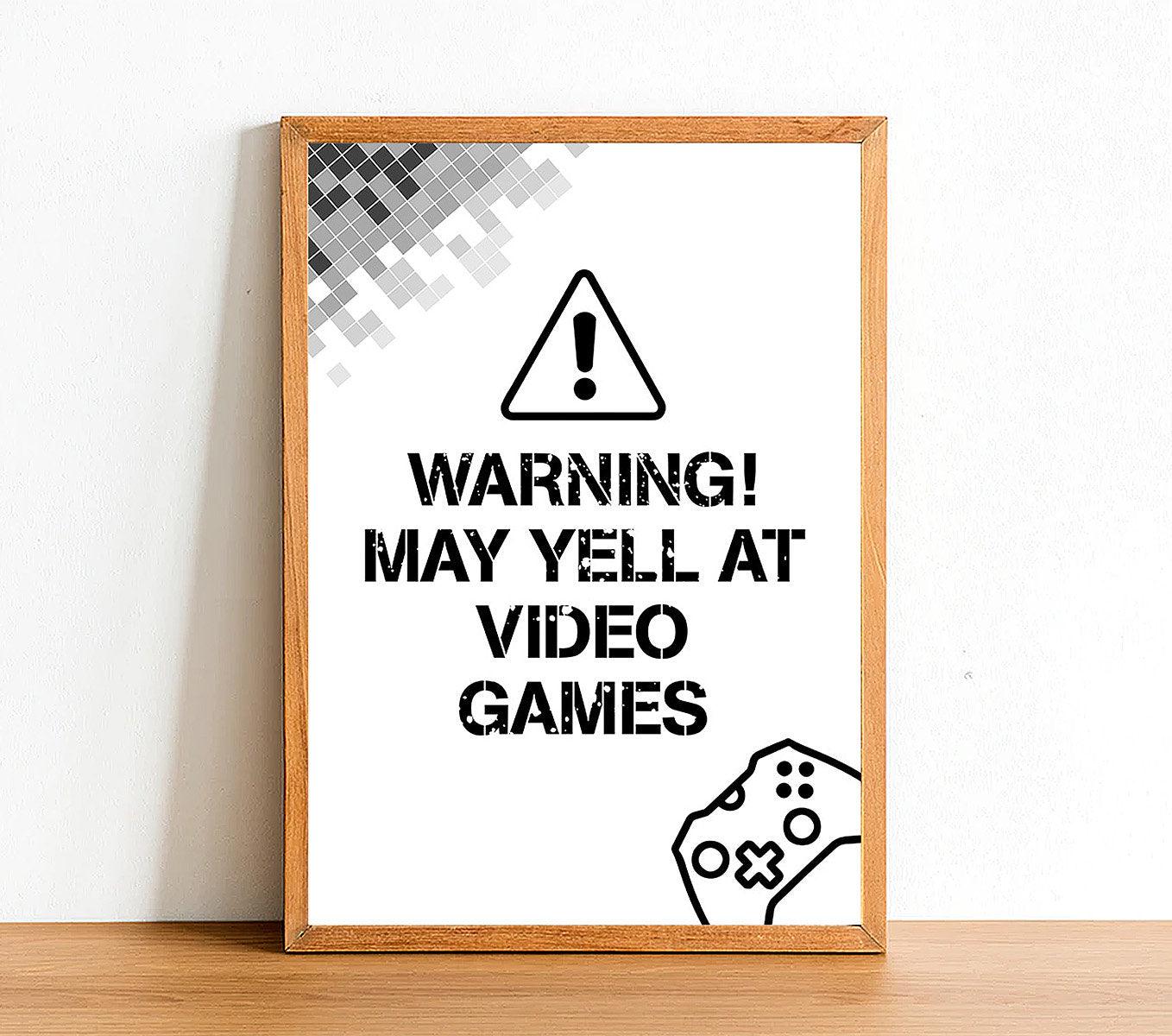 Gaming Posters & Video Game Wall Art