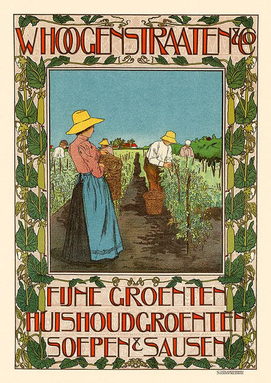Whoogenstraaten & Co - 1900 - Art Nouveau - Classic Posters