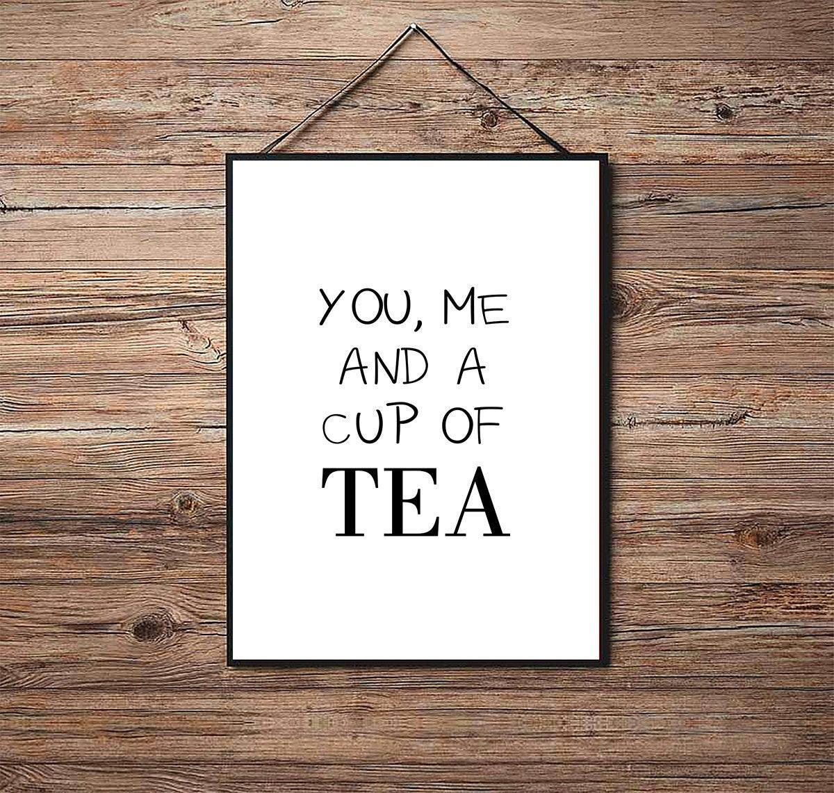 You Me And a Cup Of Tea - Kitchen Poster - Classic Posters